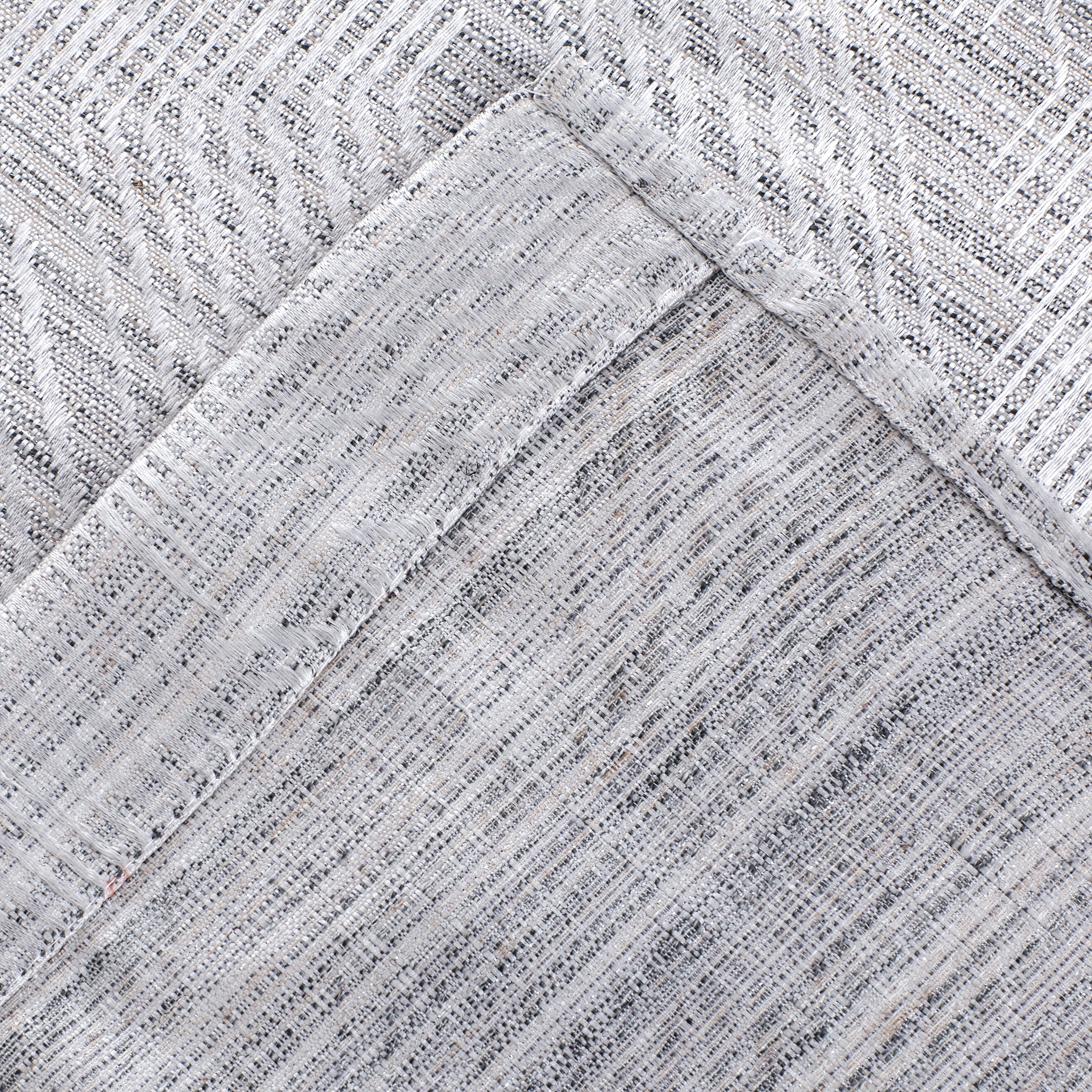 Dainty Home Lexington 3D Threaded Lurex Weaved Jacquard Design Room Darkening Grommet Panel Pair