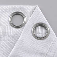 Load image into Gallery viewer, Dainty Home Lexington 3D Threaded Lurex Weaved Jacquard Design Room Darkening Grommet Panel Pair