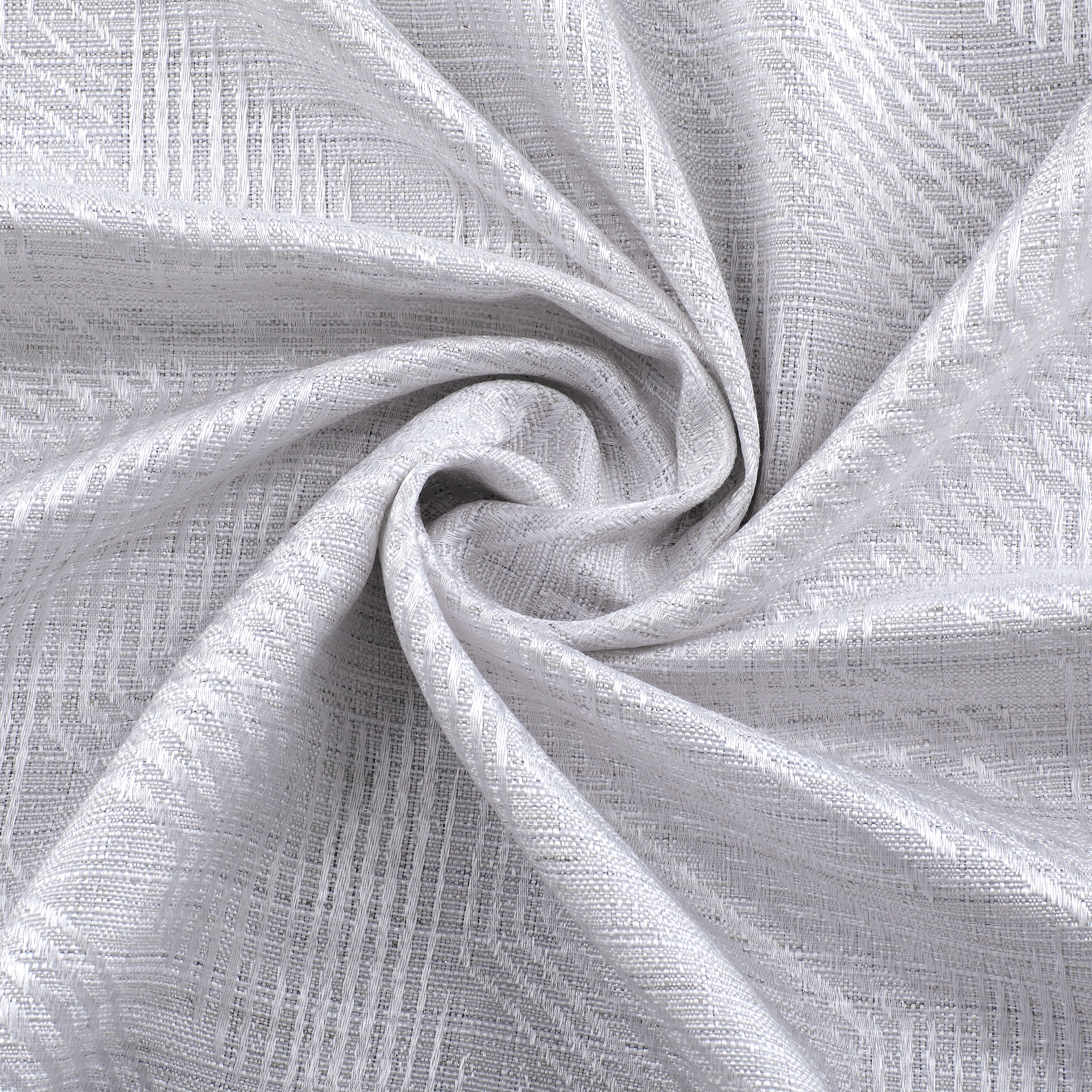 Dainty Home Lexington 3D Threaded Lurex Weaved Jacquard Design Room Darkening Grommet Panel Pair