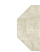 Load image into Gallery viewer, Dainty Home Amalfi Faux Leather Reversible 2 Pattern 15" x 15" Octagon Placemat Set