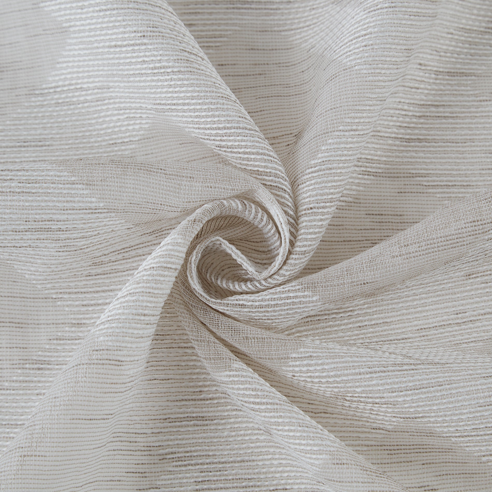 Dainty Home Diamonds Boho Embossed Diamond Design Linen Look Light Filtering Grommet Panel Pair