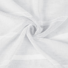 Load image into Gallery viewer, Dainty Home Lurex Stripe 3D Lurex Embedded Textured Striped Linen Look Shower Curtain With Lurex Stripes