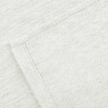 Load image into Gallery viewer, Dainty Home Paris 3D Embossed Textured Chenille Solid Designed Fabric Shower Curtain