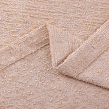 Load image into Gallery viewer, Dainty Home Paris 3D Embossed Textured Chenille Solid Designed Fabric Shower Curtain