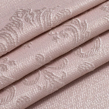 Load image into Gallery viewer, Dainty Home Majestic Satin Embroidered Damask Textured Weaved Cotton Feel Designed Fabric Shower Curtain