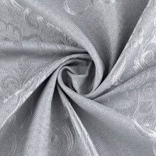 Load image into Gallery viewer, Dainty Home Majestic Satin Embroidered Damask Textured Weaved Cotton Feel Designed Fabric Shower Curtain