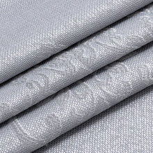 Load image into Gallery viewer, Dainty Home Majestic Satin Embroidered Damask Textured Weaved Cotton Feel Designed Fabric Shower Curtain