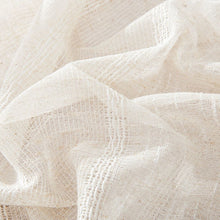 Load image into Gallery viewer, Dainty Home Megan 3D Linen Textured Linen Look Chenille Striped Designed Fabric Shower Curtain