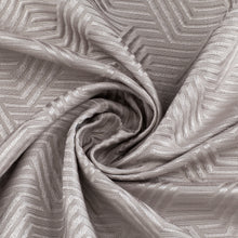 Load image into Gallery viewer, Dainty Home Monte Carlo 3D Embossed Textured Cotton Feel Geometric Designed Fabric Shower Curtain