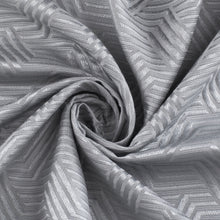 Load image into Gallery viewer, Dainty Home Monte Carlo 3D Embossed Textured Cotton Feel Geometric Designed Fabric Shower Curtain