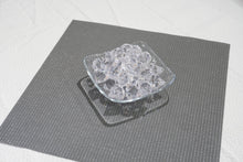 Load image into Gallery viewer, Dainty Home Natural Shimmer Woven Lurex Textilene Crossweave With Embedded Lurex Reversible 15" x 15" Square Placemats