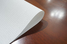 Load image into Gallery viewer, Dainty Home Natural Shimmer Woven Lurex Textilene Crossweave With Embedded Lurex Reversible 15" x 15" Square Placemats