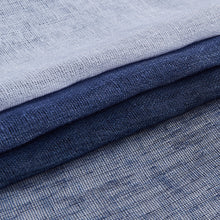 Load image into Gallery viewer, Dainty Home Shadow Ombre Linen Look Boho Gradient Linen Textured Grommet Panel Pair