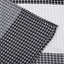 Load image into Gallery viewer, Dainty Home Ombre Waffle 13 Piece Set 3D Striped Ombre Design Shower Curtain with 12 Roller Ball Hooks Included