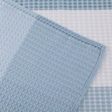 Load image into Gallery viewer, Dainty Home Ombre Waffle 3D Striped Waffle Weave Textured Ombre Stripe Designed Fabric Shower Curtain