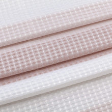 Load image into Gallery viewer, Dainty Home Ombre Waffle 3D Striped Waffle Weave Textured Ombre Stripe Designed Fabric Shower Curtain