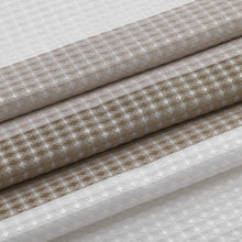 Load image into Gallery viewer, Dainty Home Ombre Waffle 3D Striped Waffle Weave Textured Ombre Stripe Designed Fabric Shower Curtain
