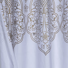Load image into Gallery viewer, Dainty Home 100% Cotton Printed Palace Designed 70" x 72" Shower Curtain