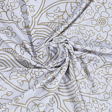 Load image into Gallery viewer, Dainty Home 100% Cotton Printed Palace Designed 70" x 72" Shower Curtain