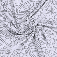 Load image into Gallery viewer, Dainty Home 100% Cotton Printed Palace Designed 70" x 72" Shower Curtain