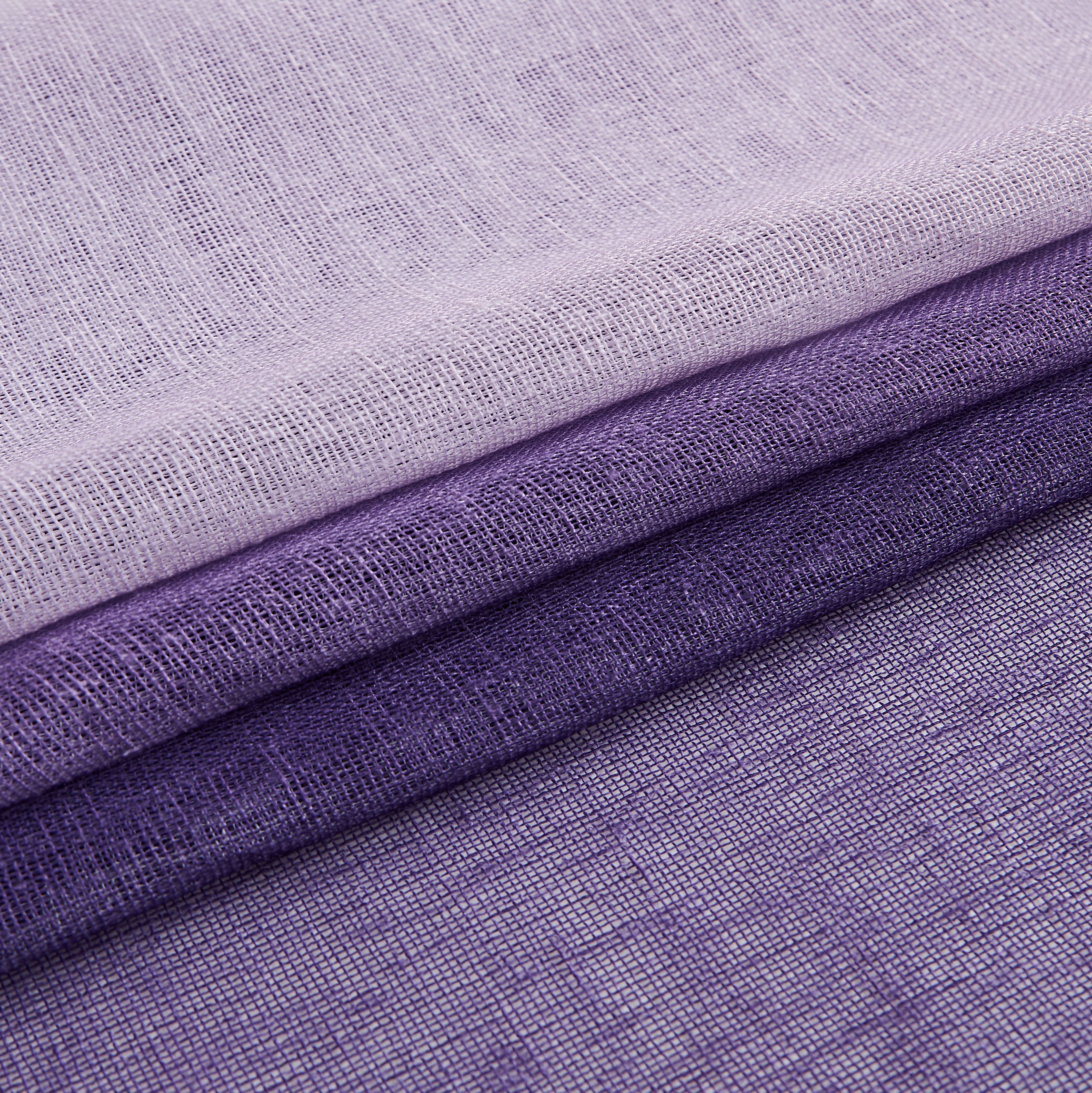 Dainty Home Shadow Ombre Linen Look Boho Gradient Linen Textured Grommet Panel Pair