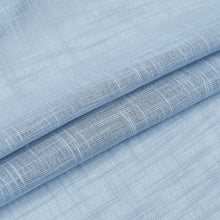 Load image into Gallery viewer, Dainty Home Hannah Solid Criss-Cross Weave Fabric Semi-Sheer Airy & Breathable Light Filtering Grommet Panel Pair