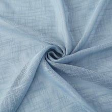 Load image into Gallery viewer, Dainty Home Hannah Solid Criss-Cross Weave Fabric Semi-Sheer Airy & Breathable Light Filtering Grommet Panel Pair