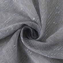 Load image into Gallery viewer, Dainty Home Shimmer Lurex Boho Embroidered Lurex Stripes With 3D Lurex Sequins Linen Look Light Filtering Grommet Panel Pair