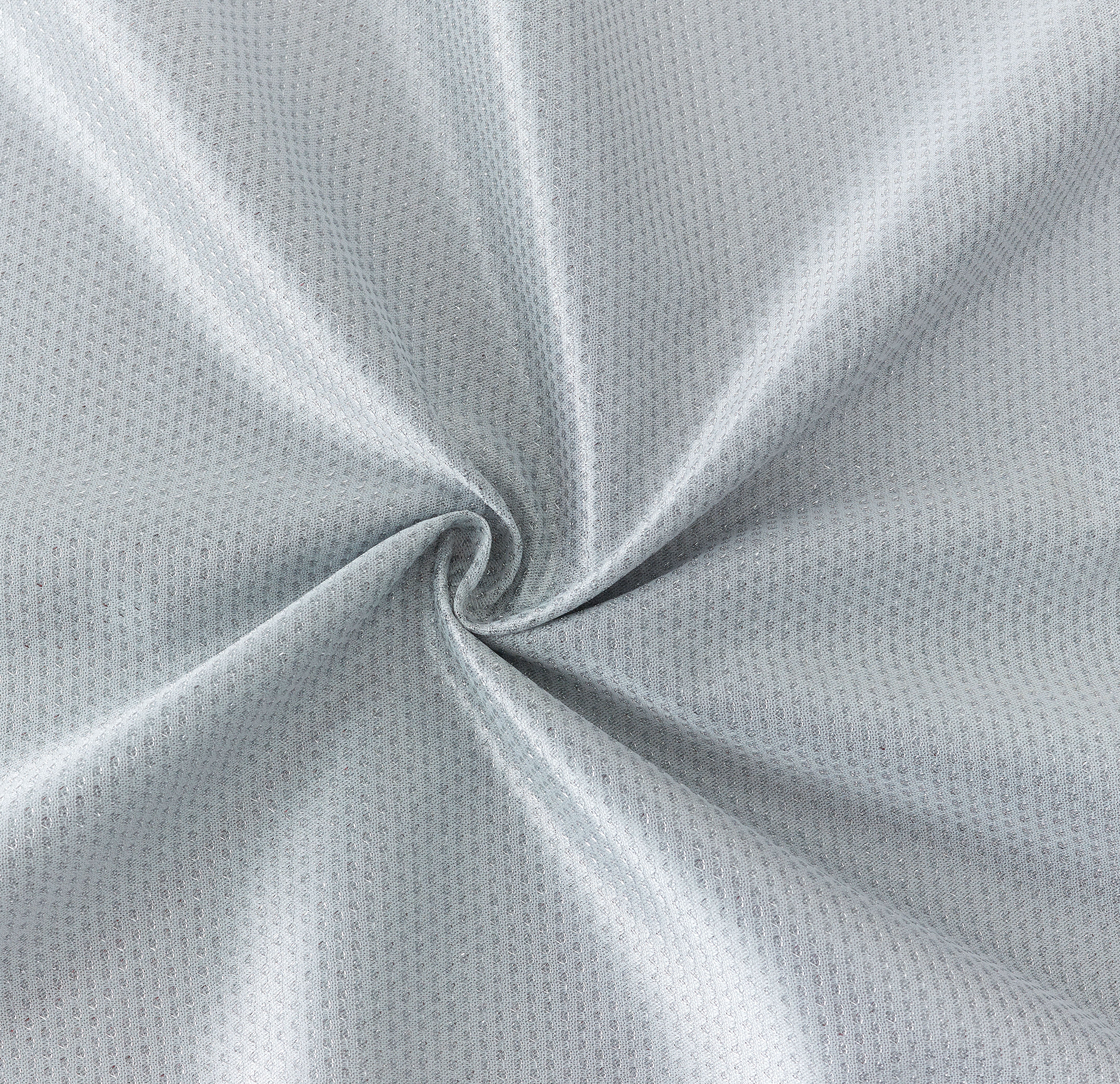 Dainty Home Stars Textured 3D Metallic Embossed Stars Thermal Insulated Blackout Grommet Panel Pair