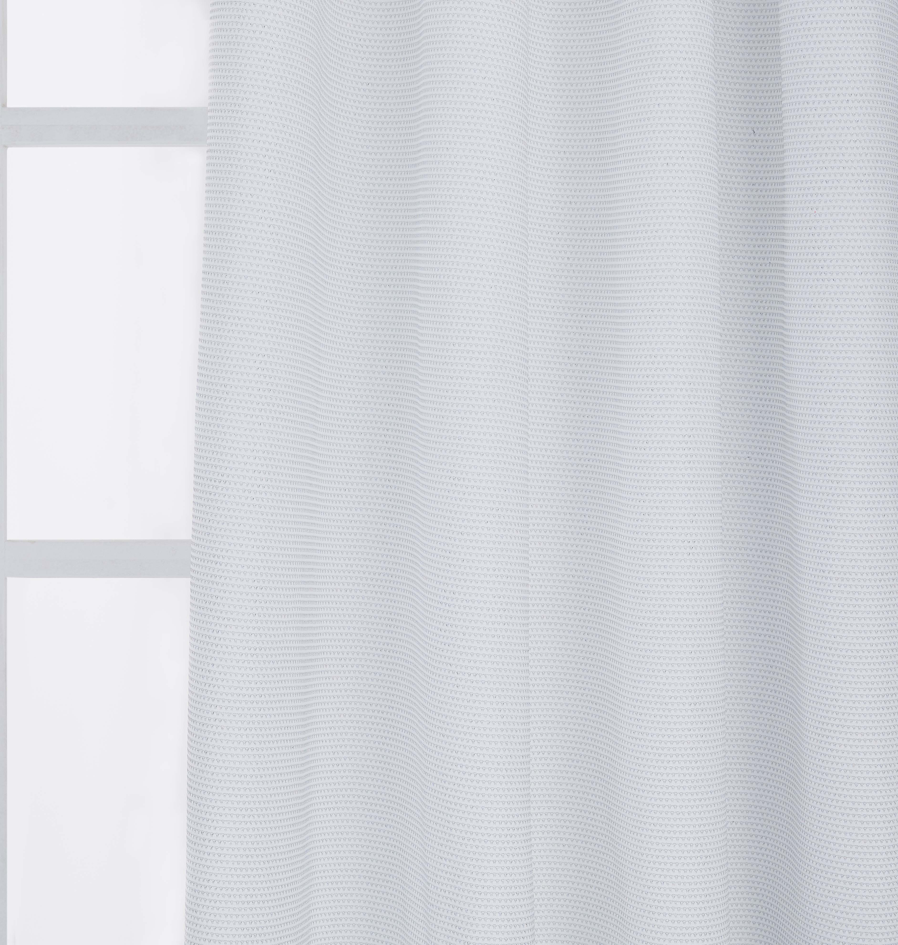 Dainty Home Stars Textured 3D Metallic Embossed Stars Thermal Insulated Blackout Grommet Panel Pair