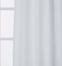 Load image into Gallery viewer, Dainty Home Stars Textured 3D Metallic Embossed Stars Thermal Insulated Blackout Grommet Panel Pair