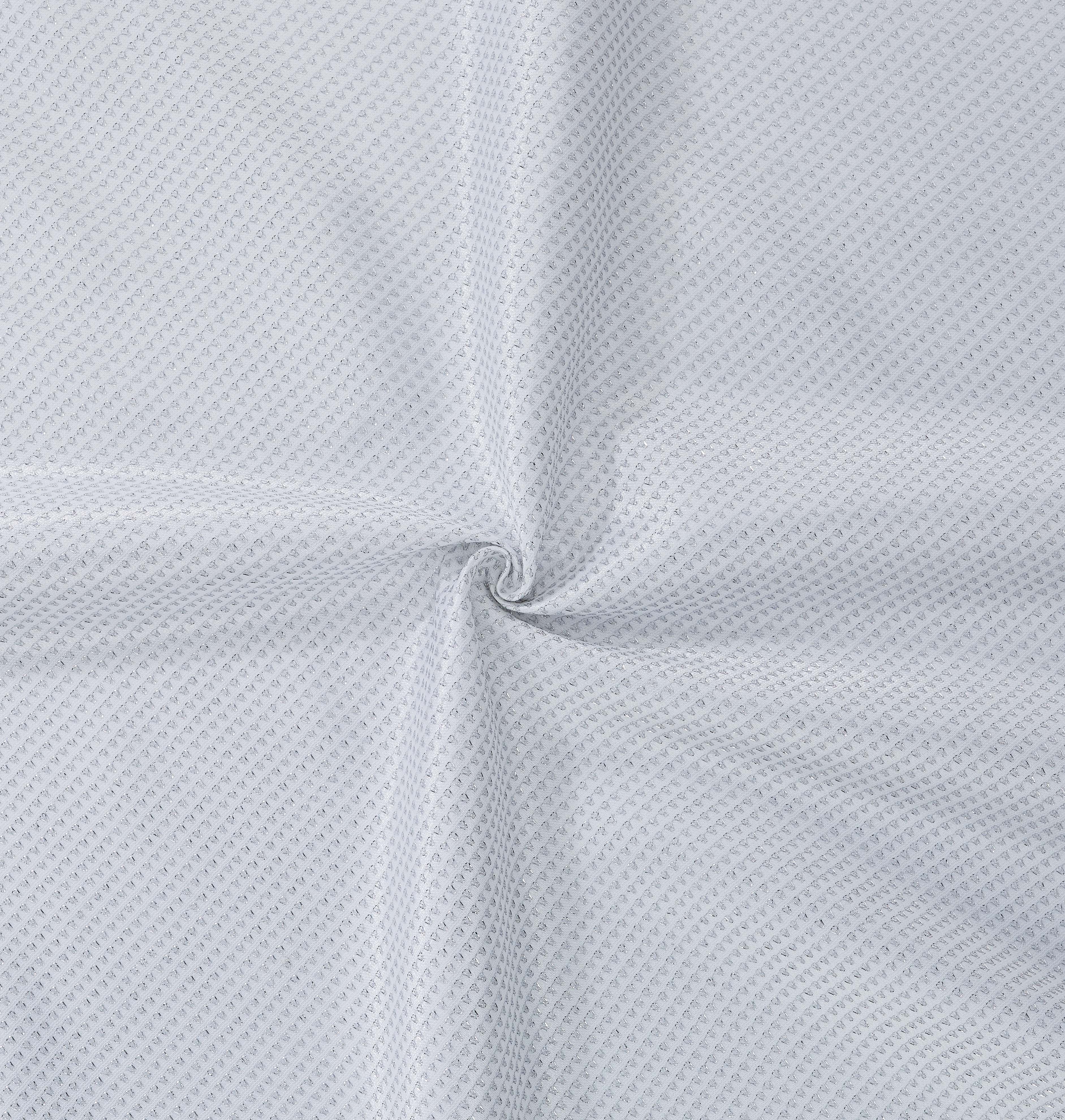 Dainty Home Stars Textured 3D Metallic Embossed Stars Thermal Insulated Blackout Grommet Panel Pair