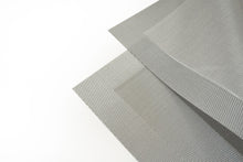 Load image into Gallery viewer, Dainty Home Santa Monica Woven Textilene Crossweave With Solid Geometric Pattern Reversible 13" x 19" Rectangular Placemats