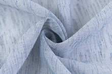 Load image into Gallery viewer, Dainty Home Sarah  Boho 3D Chenille Embroidered Microstripes Design Linen Look Light Filtering Grommet Panel Pair