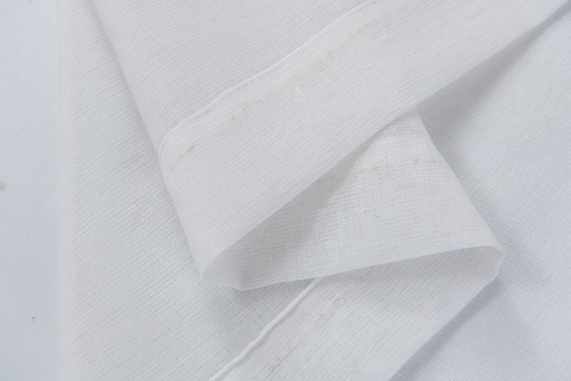 Dainty Home Sarah  Boho 3D Chenille Embroidered Microstripes Design Linen Look Light Filtering Grommet Panel Pair