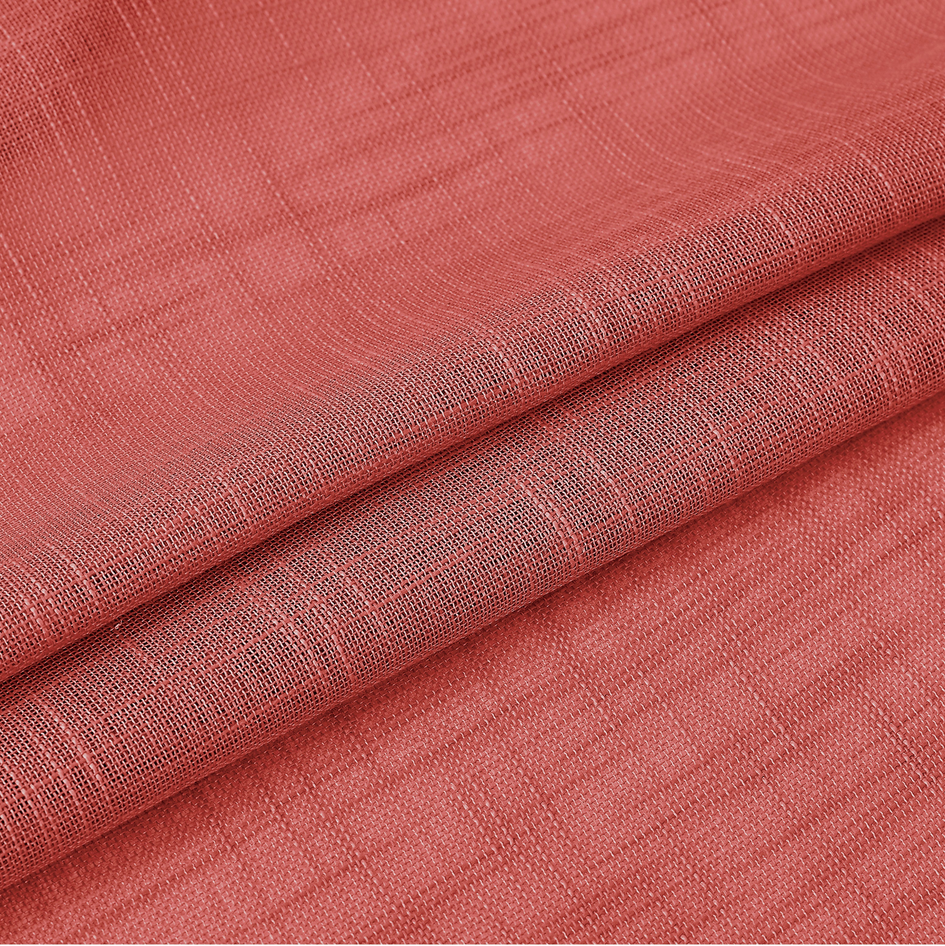 Dainty Home Hannah Solid Criss-Cross Weave Fabric Semi-Sheer Airy & Breathable Light Filtering Grommet Panel Pair