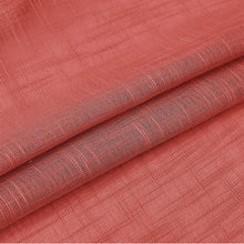 Load image into Gallery viewer, Dainty Home Hannah Solid Criss-Cross Weave Fabric Semi-Sheer Airy & Breathable Light Filtering Grommet Panel Pair