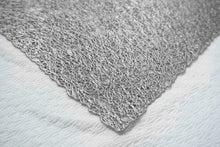 Load image into Gallery viewer, Dainty Home Royale Woven Metallic Lace Crossweave With A Sunburst Metallic Lace Pattern Reversible 12" x 18" Rectangular Placemats