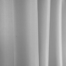 Load image into Gallery viewer, Dainty Home Hotel Collection Waffle Heavy Duty Fabric Waffle Weave Hotel Quality Shower Curtain