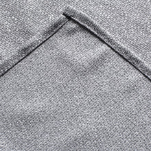 Load image into Gallery viewer, Dainty Home Little Rock 3D Floral Textured Wave Weaved Lurex Little 3D Rock Designed Fabric Shower Curtain 70" x 72"