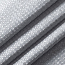 Load image into Gallery viewer, Dainty Home Lurex Waffle 3D Lurex Embedded Textured Lurex Thread Waffle Fabric Shower Curtain