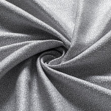 Load image into Gallery viewer, Dainty Home Little Rock 3D Floral Textured Wave Weaved Lurex Little 3D Rock Designed Fabric Shower Curtain 70" x 72"