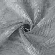 Load image into Gallery viewer, Dainty Home Diamonds Boho Embossed Diamond Design Linen Look Light Filtering Grommet Panel Pair
