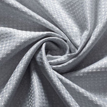 Load image into Gallery viewer, Dainty Home Lurex Waffle 3D Lurex Embedded Textured Lurex Thread Waffle Fabric Shower Curtain