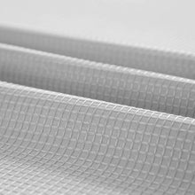 Load image into Gallery viewer, Dainty Home Complete 2 in 1 Waffle Weave Hotel Spa Style Fabric Shower Curtain Snap On/Off Waterproof Detachable Liner Set