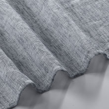 Load image into Gallery viewer, Dainty Home Natural Tassels 3D Linen Look Textured Tassels Designed Shower Curtain