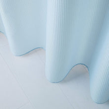 Load image into Gallery viewer, Dainty Home Complete 2 in 1 Waffle Weave Hotel Spa Style Fabric Shower Curtain Snap On/Off Waterproof Detachable Liner Set