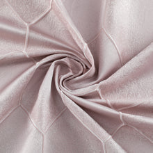 Load image into Gallery viewer, Dainty Home Tiles Textured 3D Lustrous Geometric Look Room Darkening Grommet Panel Pair