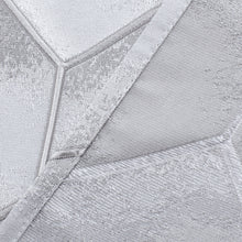 Load image into Gallery viewer, Dainty Home Tiles Textured 3D Lustrous Geometric Look Room Darkening Grommet Panel Pair