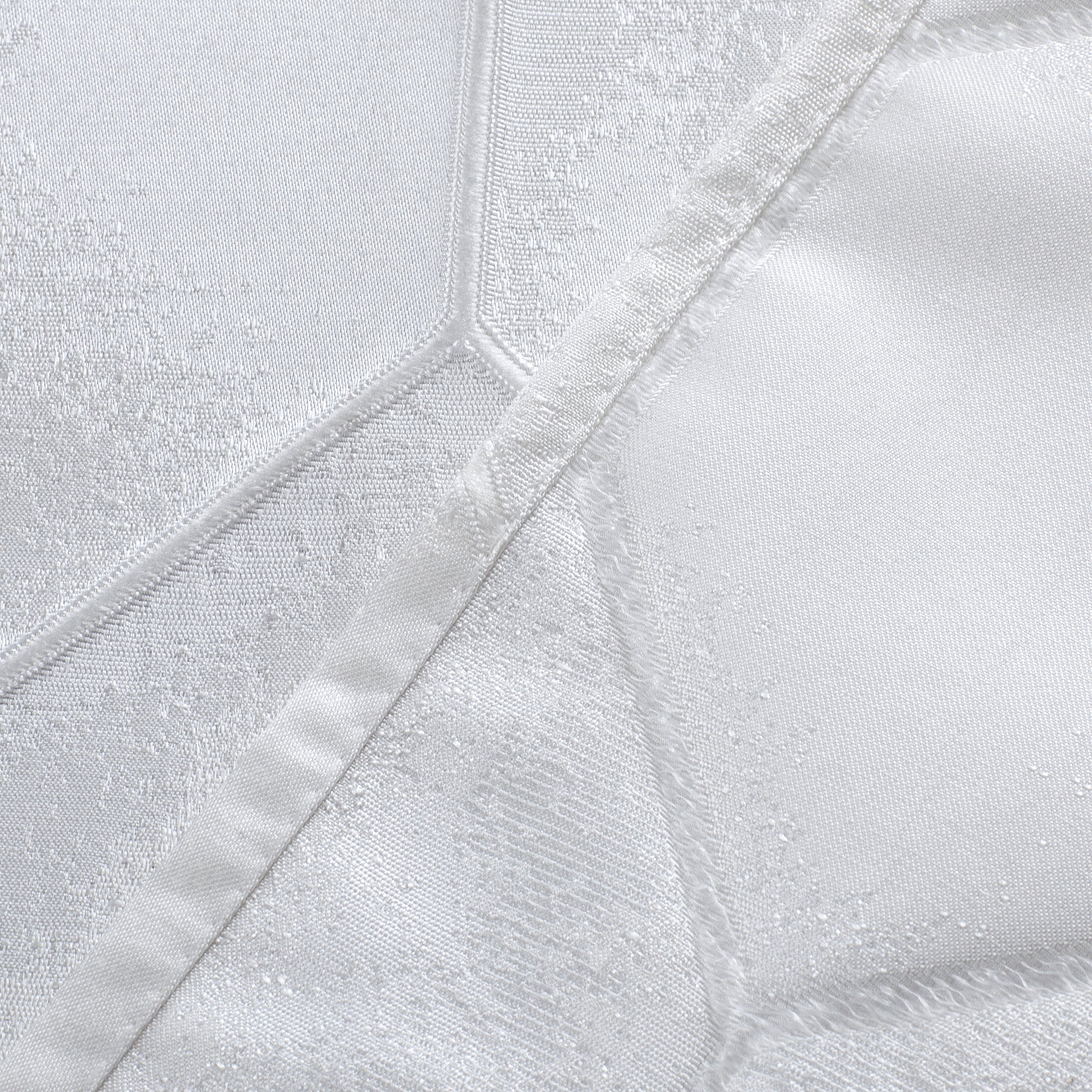 Dainty Home Tiles Textured 3D Lustrous Geometric Look Room Darkening Grommet Panel Pair